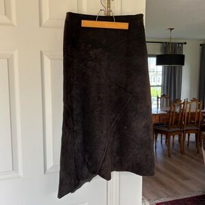 Elegant Black Midi Skirt